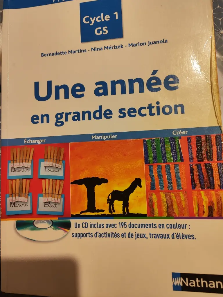 Livres Prof - Une année en grande Section